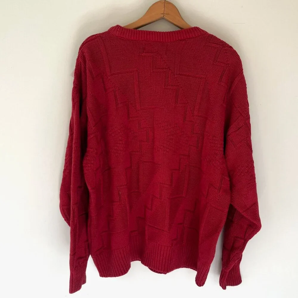 Vintage Cotton Knit Sweater